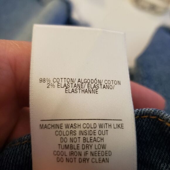 Hudson Viper Mini 2 Toned Denim Skirt Sz 32 - Picture 9 of 10